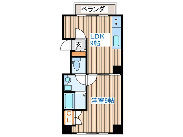 ラ・シープラットの物件間取画像